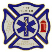 PINS- FIRE & 1ST RESPONDER (1-1/2")