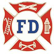 PIN- FIRE DEPT, F.D. (7/8")