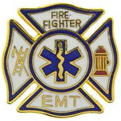 PIN- FIRE & EMT (1")