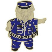 PINS- POL.PIG IN UNIFORM (1")