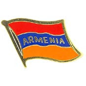 PINS- ARMENIA (FLAG) (1")