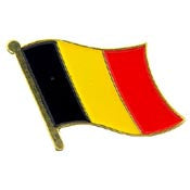 PINS- BELGIUM (FLAG) (1")