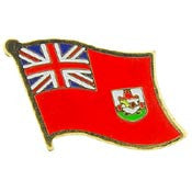 PINS- BERMUDA (FLAG) (1")