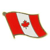 PINS- CANADA (FLAG) (1")