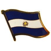 PINS- EL SALVADOR (FLAG) (1")