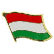 PINS- HUNGARY (FLAG) (1")