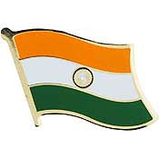 PINS- INDIA (FLAG) (1")