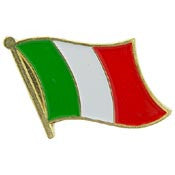 PINS- ITALY (FLAG) (1")