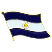 PINS- NICARAGUA (FLAG) (1")