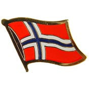 PINS- NORWAY (FLAG) (1")