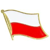 PINS- POLAND (FLAG) (1")