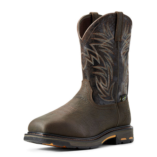 Ariat WorkHog Wide Square Toe Waterproof MetGuard Composite Toe Work Boot