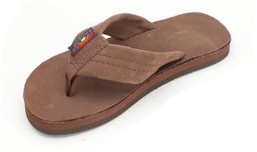 Rainbow Kids Premier Leather Single Layer Wide Strap eXpresso