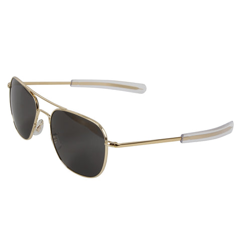 American Optical: Original Pilots Aviators Sunglasses - Gold