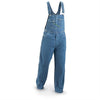 Key Apparel 727.42 Hi-back Denim Bib Overalls, Zip Fly, Indigo