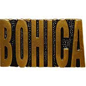 PINS- SCRIPT, BOHICA (BEND OVER) (1-1/2")