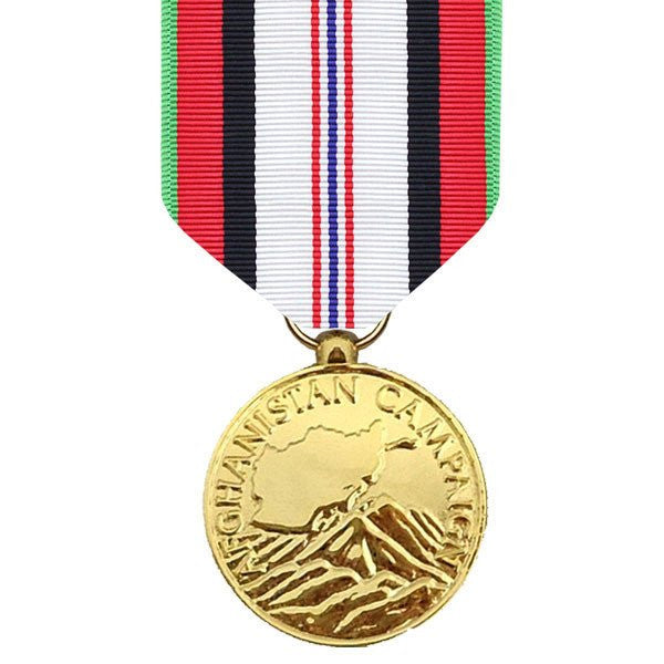 Full Size Medal: Afghanistan Campaign - Anodized