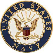 PINS- USN Navy LOGO C (MED) (7/8")