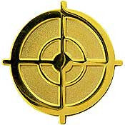 PINS- GUN, SNIPER SCOPE (1")