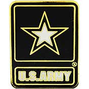 PINS- ARMY LOGO (1")