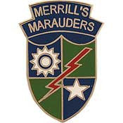 PINS- ARMY, MERRILLS MARAUD. 5307TH RGT. (1")