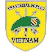 PINS- VIET, SPECIAL FORCES (1")