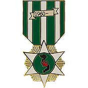 PINS- MEDAL, VIET, CAMP. (RVN) (1-3/16")
