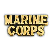 PINS- USMC, Marine Core SCR MARINE CORPS (1-1/2")