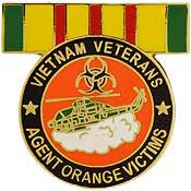 PINS- VIET, AGENT ORANGE VIC (1")