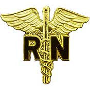 PINS- ARMY, MEDIC, CAD, R.N. (1")
