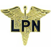 PINS- ARMY, MEDIC, L.P.N. (1")