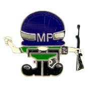 PINS- SOLDIER, MP MAN (1")