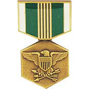 PINS- MEDAL, ARMY COMMEND. (1-3/16")