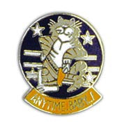 PINS- USN, Navy TOMCAT, ANYTIME (1")