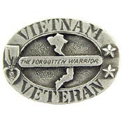 PINS- VIET, VETERAN, PEWTER (1")