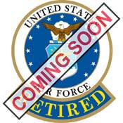 PINS- USAF EMBLEM RETIRED (15/16")