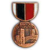 PINS- MEDAL, ARMY OF OCCUP. (1-3/16")