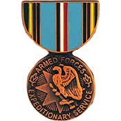 PINS- MEDAL, ARMED FORCE.EXP (1-3/16")