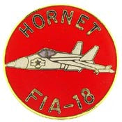 PINS- APL, Airforce FA-018 HORNET (1")