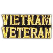 PINS- VIET, SCR, VIETNAM VET (1")