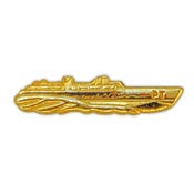 PINS- BOAT, USN, P.T., GLD (1-3/4")