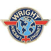 PINS- APL, WRIGHT AIRCRAFT (LOGO) (1")