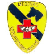 PINS- VIET, 001ST MEDEVAC (1")