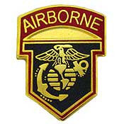 PINS- USMC, Marine Core A/B (1")