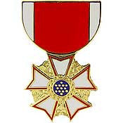 PINS- MEDAL, LEGION OF MERIT (1-3/16")