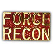 PINS- USMC, Marine Core SCR, FORCE RECON (1")