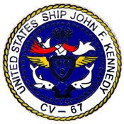 PINS- USS, Navy KENNEDY (1")