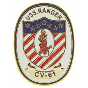 PINS- USS, Navy RANGER (1")