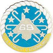 PINS- USS, Navy EISENHOWER (1")