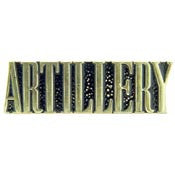 PINS- ARMY, SCR, ARTILLERY (1")